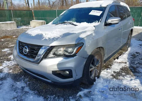 2018 Nissan Pathfinder Sv z USA, uszkodzony, nr VIN 5N1DR2MN4JC631046